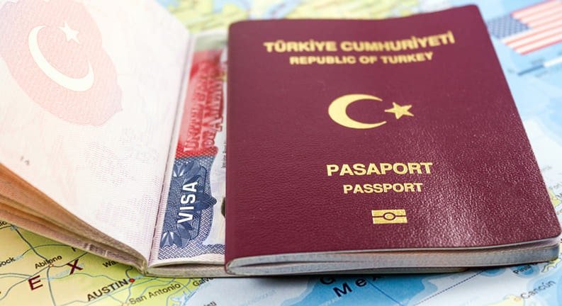 اخذ اقامت و پاسپورت ترکیه